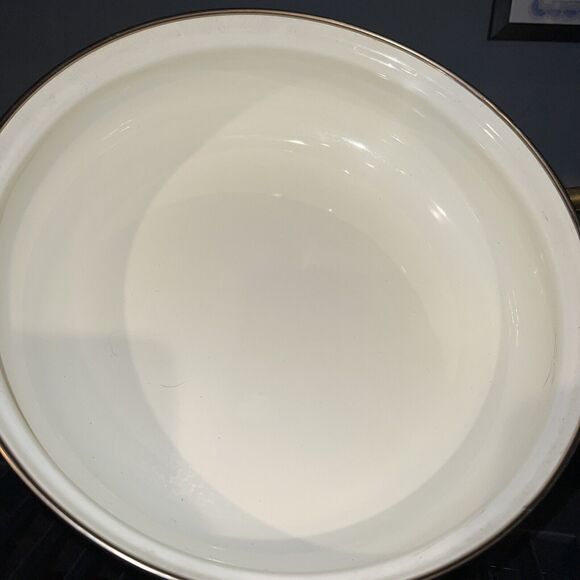 Tabletops Unlimited Vitroceramic cookware 3 Qt Enamel Stock Pot Dutch Oven Fruit - Picture 6 of 12